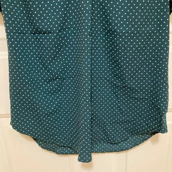 Fun2Fun Green Polka Dot Blouse - Picture 3 of 6